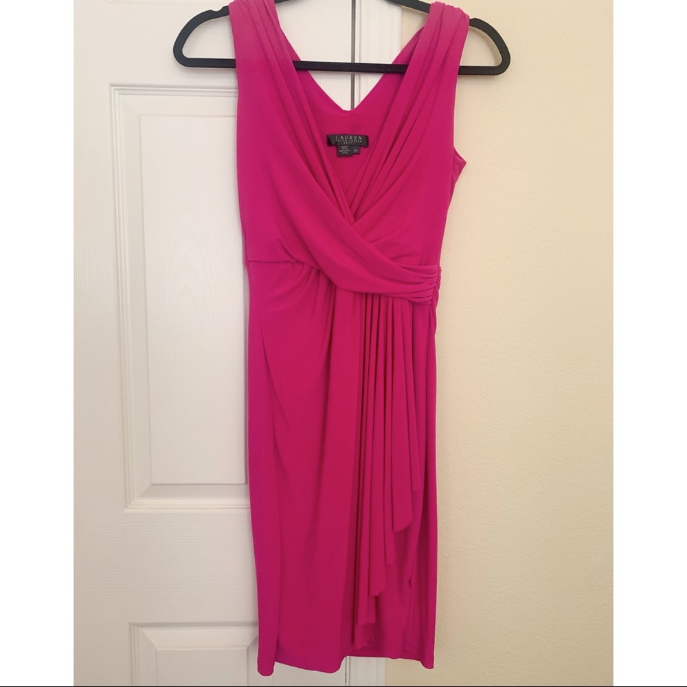 Lauren Ralph Lauren Fuchsia Dress